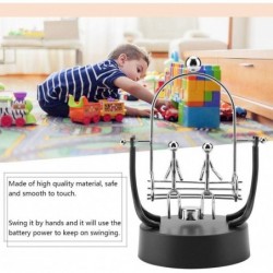 Electronic Shake Wiggle Device Perpetual Motion Model Desk Toy Swinging Kinetic Art Craft Decoration Steel Swings Sculpture B...