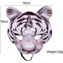 Tiger Mask Halloween Masquerade Party Costume Cosplay Animal Half Face Masks $21.09 Kids' Dress-Up Accessories