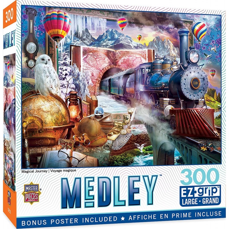 300 Piece EZ Grip Jigsaw Puzzle - Magical Journey - 18"x24 $17.62 Jigsaw Puzzles