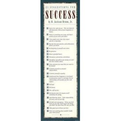 H. Jackson Brown Jr. - 21 Suggestions For Success Poster 11 x 35in $17.22 Toy Vehicle Playsets