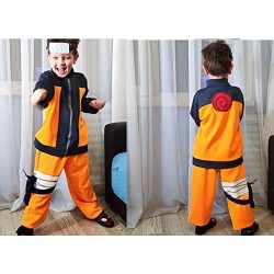 Kids Cosplay Jacket Pants Anime Costume Hoodie Halloween Dress Up Outfit For Boys $74.03 Kids' Costumes