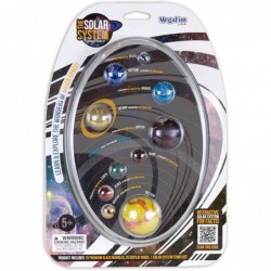 Play Visions Solar System Marbles Set - 10 Marbles & Rings To Make A Model Of The Solar System $49.39 Dice & Marble Games