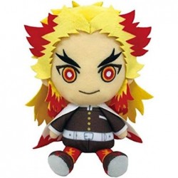 Bandai Demon Slayer Kimetsu no Yaiba Chibi Plush - Akaza ＆ Rengoku Kyojuro with a Thank You Sticker $66.44 Plush Figure Toys