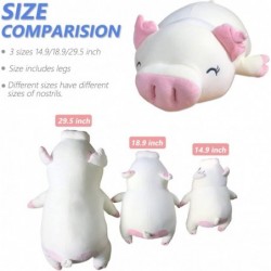 Pig Plush Pillow Piggy Stuffed Animals Big Nose Piggy Stuffed Toy Adorable Pig Plush Doll Toy Birthday Xmas Valentine’s Gifts...