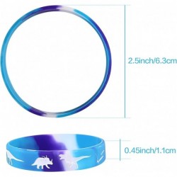 Dinosaurs Silicone Wristbands Rubber Bracelets Jurassic Dinosaur World Party Supplies For Dino Theme Party Birthday $18.66 Ki...