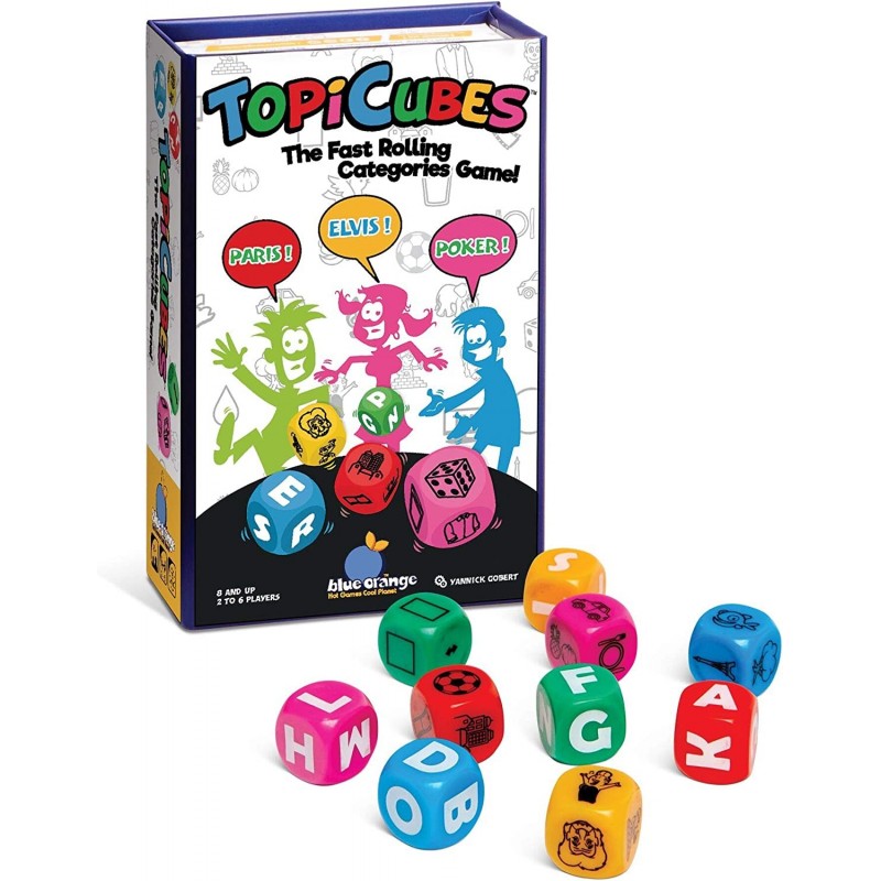 Games Topicubes Brown $17.44 Travel Games