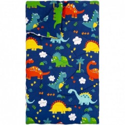 Toddler Nap mat for Boys Toddler Sleeping Bag Dinosaur Space Toddler Slumber Bag Kids Sleeping Bags for Boys Nap Mat for Todd...