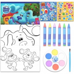 Blue's Clues Art Set Blue's Clues Activity Bundle - 12 Pc Blue's Clues Art Case with Blue's Clues Stickers Blue's Clues Writi...