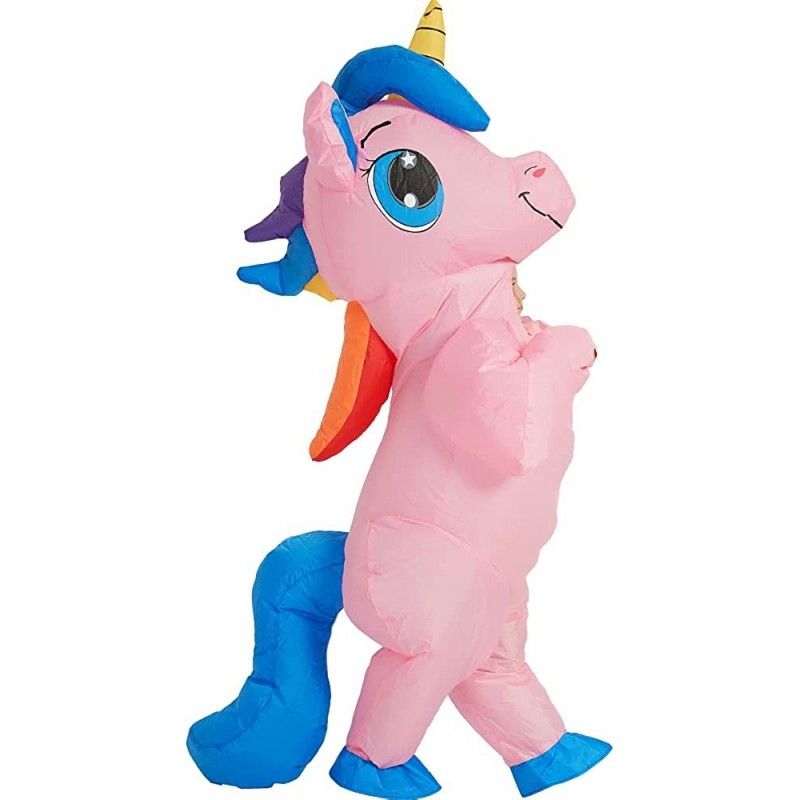 Inflatable Costume Full Body Unicorn Air Blow up Funny Party Halloween Costume for Kids $49.76 Kids' Costumes