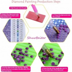 5D Diamond Painting by Number Kits New DIY Diamond Painting Kit for Adults Cross Stitch Full Toolkit Embroidery Arts Craft Pi...