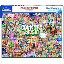 Puzzles Country Music 1000 Piece Jigsaw Puzzle $34.14 Jigsaw Puzzles