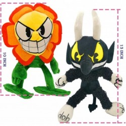 Cuphead Cagney&The Devil plushie Soft Stuffed Plush Toys $42.32 Plush Figure Toys