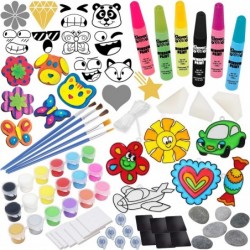 JOYIN 62 Pcs Arts and Craft Supplies for Kids - Painting Gift Birthday Parties and Family Crafts $23.31 Craft Kits