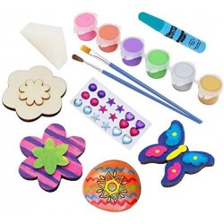 JOYIN 62 Pcs Arts and Craft Supplies for Kids - Painting Gift Birthday Parties and Family Crafts $23.31 Craft Kits