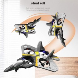 Remote Control Plane RC Airplanes 2.4GHz 6CH EPP RC Plane 4 Motor RC Aircraft Toys for Adult Kids with Function Gravity Sensi...