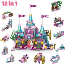 2022 Christmas Advent Calendars 24 Days Countdown Calendars with Girls Princess Castle and Ice Cream Truck Building Blocks fo...