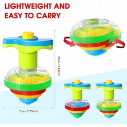 Light Up Spinning Tops for Kids LED Light Up Flashing UFO Spinning Tops Gyroscope Novelty Bulk Stocking Stuffers for Birthday...