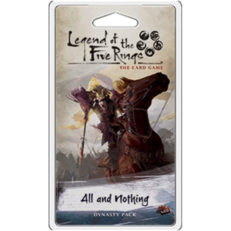 Legend of the Five Rings LCG: All and Nothing $14.70 Card Games