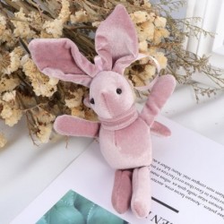 Mini Rabbit Plush Toy Cute Bunny Doll Pendant Keychain for Bag Car Home Bouquet Gift Decoration (Pink) $15.85 Plush Puppets