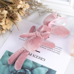 Mini Rabbit Plush Toy Cute Bunny Doll Pendant Keychain for Bag Car Home Bouquet Gift Decoration (Pink) $15.85 Plush Puppets