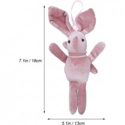 Mini Rabbit Plush Toy Cute Bunny Doll Pendant Keychain for Bag Car Home Bouquet Gift Decoration (Pink) $15.85 Plush Puppets