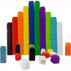 Math Manipulatives Counting Cubes Educational Number Blocks Kindergarten Learning Activities Math Cubes Set of 100 Number Blo...