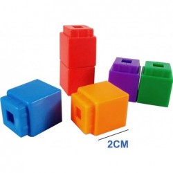 Math Manipulatives Counting Cubes Educational Number Blocks Kindergarten Learning Activities Math Cubes Set of 100 Number Blo...