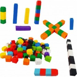 Math Manipulatives Counting Cubes Educational Number Blocks Kindergarten Learning Activities Math Cubes Set of 100 Number Blo...