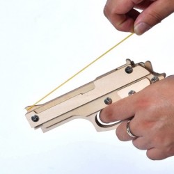 2-Pack Rubber Band Wood Gun -with 200 Rubber Bands-with 5 Shooting Targets- Outdoor Shooting Toys $47.24 Toy Foam Blasters & ...