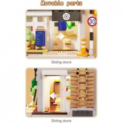 C66007W Summer Japanese Coffee Shop Modular MOC House Building Kit CADA Master 1116 Pieces Street View Bricks with Lighting S...