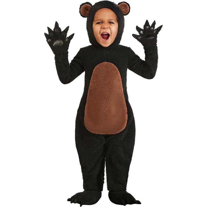 Grinning Grizzly Bear Costume for Toddler Kid?s Grizzly Bear Costume 18MO 2T 4T Bear Suit Halloween Costume $51.95 Kids' Cost...