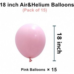 18 inch Pastel Pink Balloons 15 pcs Big Thicker Baby Pink Latex Balloons for Birthday Wedding Baby Shower Party Decorations (...