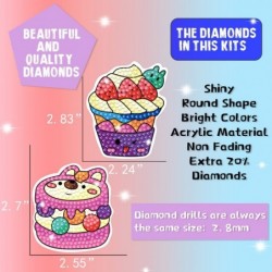 5D Diamond Painting Kits for Kids- Gem Paint by Numbers Diamonds Arts and Crafts for Boys and Girls Ages 6 7 8 Birthday Gifts...