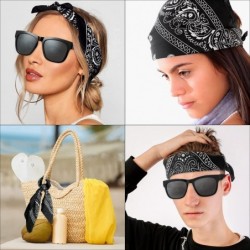 12PCS Cholo Party Accessories Cholo Bandana Western Party Decorations for Teens Gangsta Plastic Black Vintage Bulk Sunglasses...