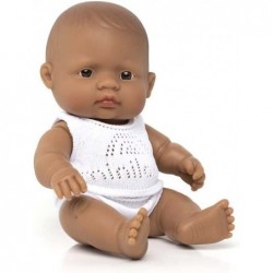 Educational - Newborn Baby Doll Latin American Girl (21cm 8 2/8") $40.97 Dolls