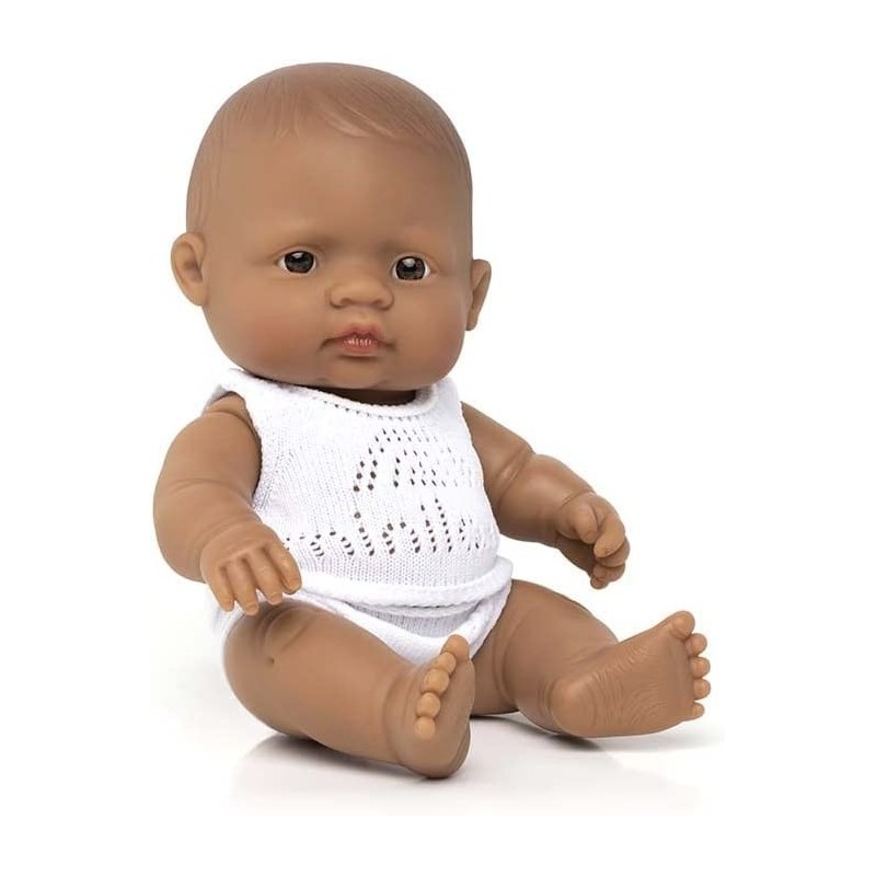 Educational - Newborn Baby Doll Latin American Girl (21cm 8 2/8") $40.97 Dolls