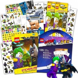 Stickers Fun Pack ~ 4 Pc Bundle with 450+ and Lego Movie Stickers | Lego Sticker Set (Party Supplies) $15.35 Toy Building Sets