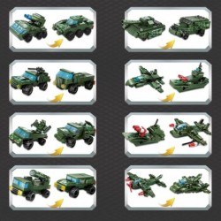 Military Armed 8 in 1 Tank Building Blocks Set Compatible with Lego WW2 Armed (642PCS) Toys Gift for Boys 6-10 8-14 Year $60....