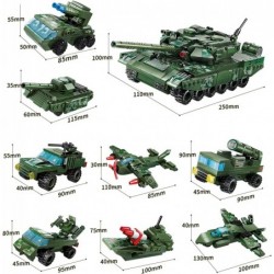 Military Armed 8 in 1 Tank Building Blocks Set Compatible with Lego WW2 Armed (642PCS) Toys Gift for Boys 6-10 8-14 Year $60....