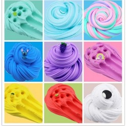 16 Pack Butter Slime Kit with Mint Slime Watermelon Slime Coffee Slime Lemon Slime Rainbow Slime and Cake Slime Super Soft & ...