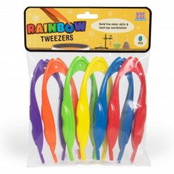 Rainbow Tweezers - Motor Skill Development Toy for Toddlers - Teach Sorting Counting and Other Early Mathematics Skills - Sen...