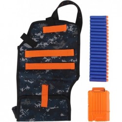 Target Tactical Belt Pouch Storage Bag Backpack for nerf Toy Gun Adjustable Belt Soft EVA Bullet Cartridge Holder Clip Kit 1 ...