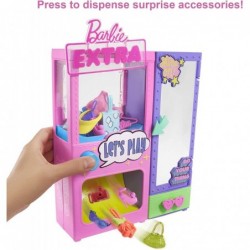 Extra Surprise Fashion Playset with 20 Pieces Including Pet Poodle Closet and Push-Button Feature That Dispenses Fashion Acce...