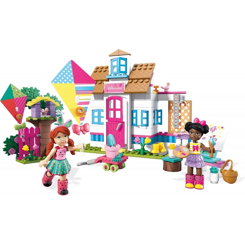 Construx Welliewishers Playful Playhouse Buildable Playset $50.24 Doll Playsets