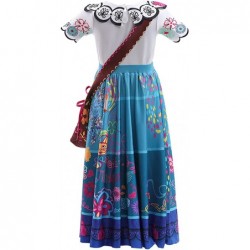 Mirabel Dress Cosplay Costume Princess Dresses Outfits Halloween $24.34 Kids' Costumes