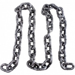 Plastic Halloween Decoration Chain Costume Prop 6-feet Long $23.59 Kids' Dress-Up Accessories