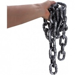 Plastic Halloween Decoration Chain Costume Prop 6-feet Long $23.59 Kids' Dress-Up Accessories