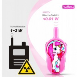 Walkie-Talkies for Kids [Low Radiation] 2 Way Radio Gifts Toys 2K Feet Long Range for Toddlers Indoor or Outdoor Easy to Use ...