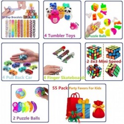 55 Pcs Party Favors for Kids 4-8 Birthday Gift Toys Goodie Bag Stuffers Treasure Box Toys Carnival Prizes Gifts for Kids Clas...