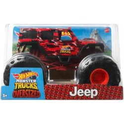 Monster Trucks Oversized 1:24 Scale Diecast Jeeps (Red) $62.64 Nature Exploration Toys